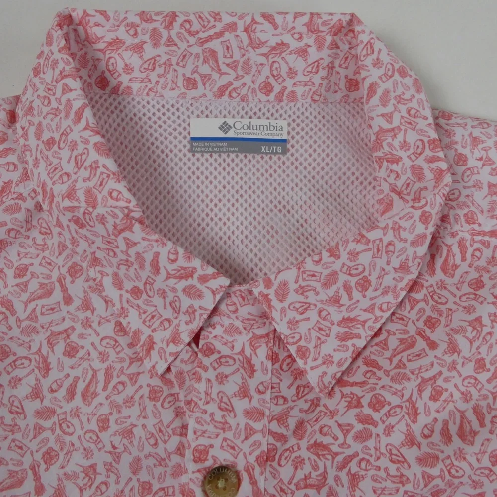Columbia Super Slack Tide Omni Shade & Trollers Best PFG Button Up Shirt Set NWT - Picture 10 of 16